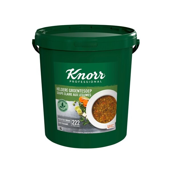 Knorr Professional Heldere Groentesoep Poeder 10 kg​ - 