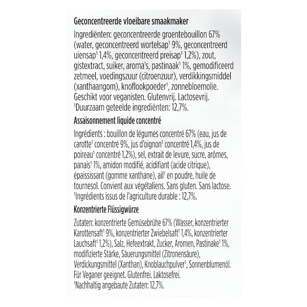 Knorr Professional Liquid Concentrate Groenten 1L - 