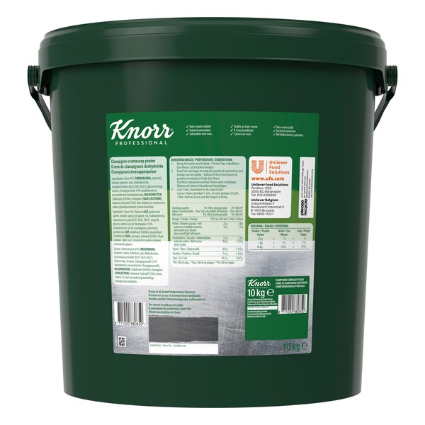 Knorr Professional Champignonroomsoep Poeder 10 kg​ - 