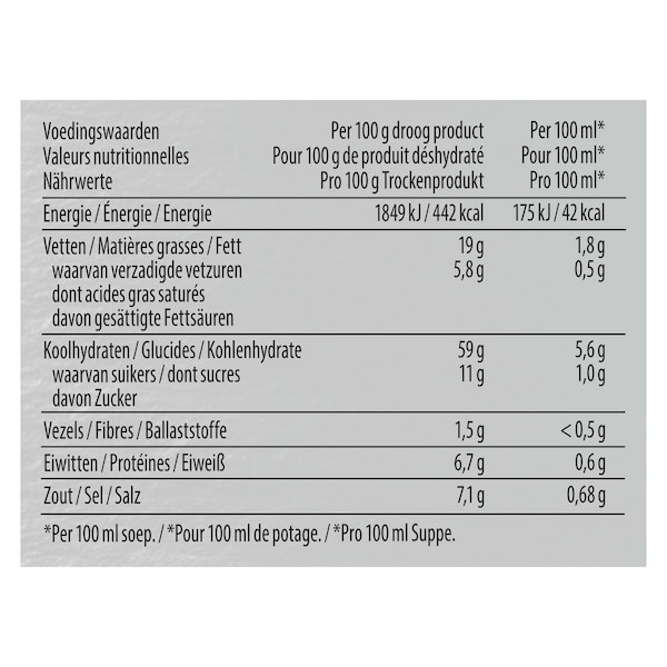 Knorr Professional Thaise Rode Currysoep Poeder 1.19 kg - 