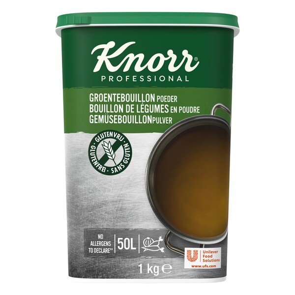 Knorr Professional Bouillon de Légumes en Poudre 1 kg - 