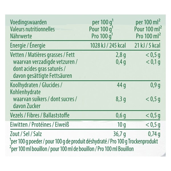 Knorr Professional Bouillon de Légumes en Poudre 5 kg - 