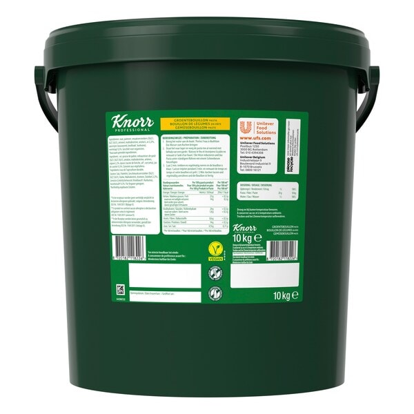 Knorr Professional Bouillon de Légumes en Pâte 10 kg - 