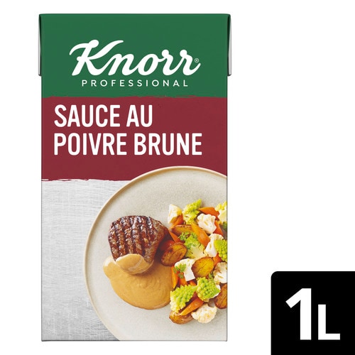 Knorr Professional Garde d'or Sauce au Poivre Brune 1L - 