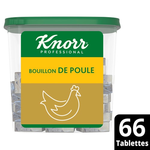 Knorr Professional Bouillon de Poule 66 Tablettes 660 g - 