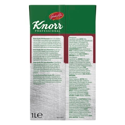 Knorr Professional Garde d’Or Sauce Béarnaise Liquide 1 L - 