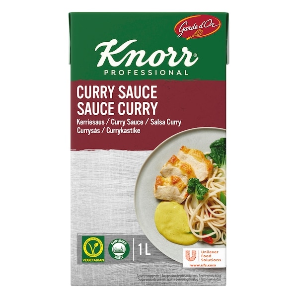 Knorr Professional Garde d’Or Sauce Curry Liquide 1 L - 