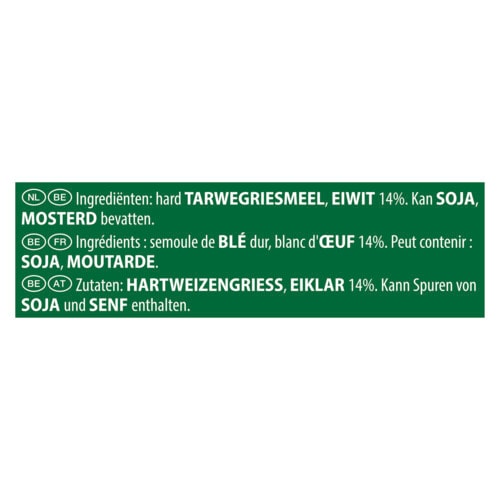 Knorr Professional Spaghetti stables à la cuisson Pâtes 3 kg - 