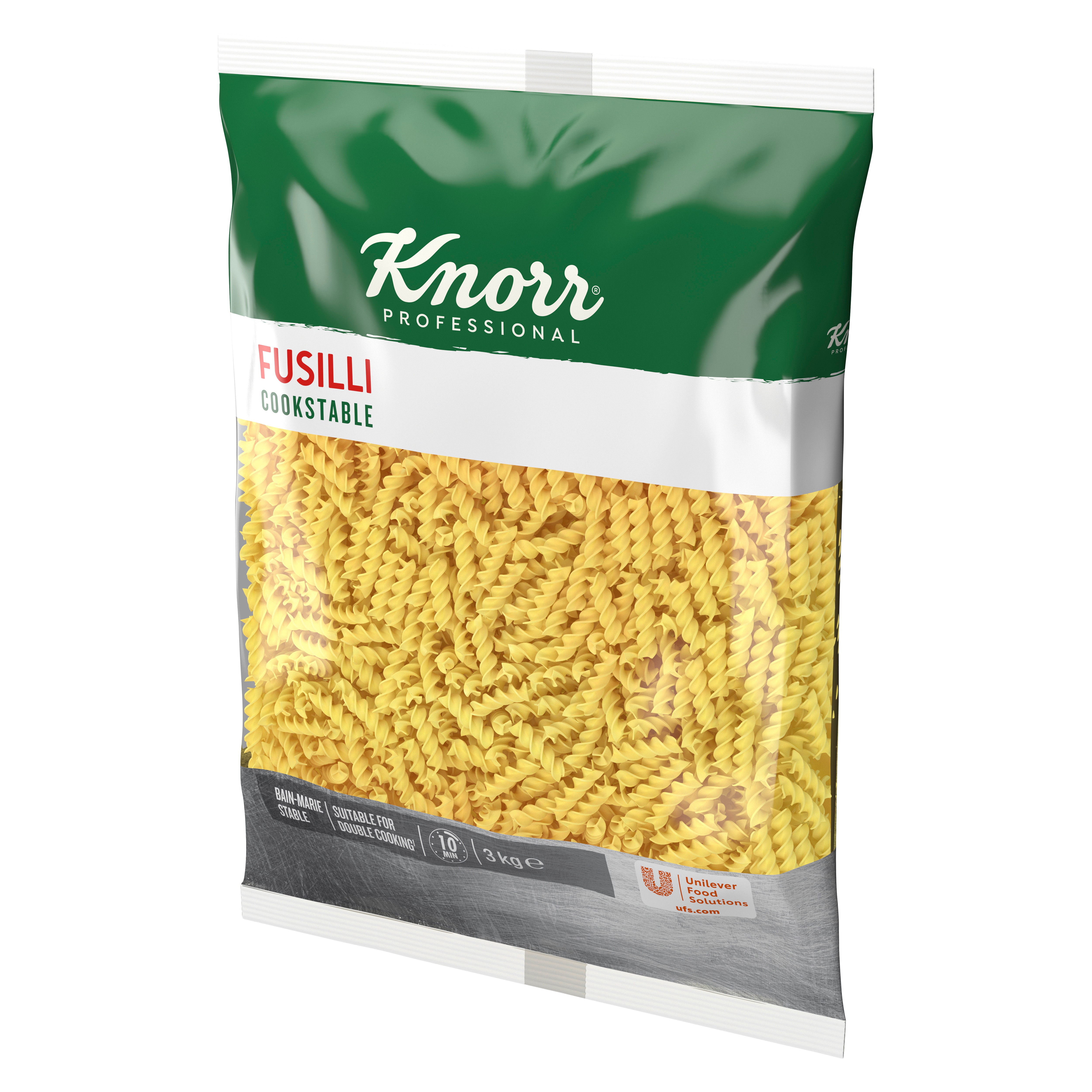 Knorr Professional Fusilli stables à la cuisson Pâtes 3 kg - 