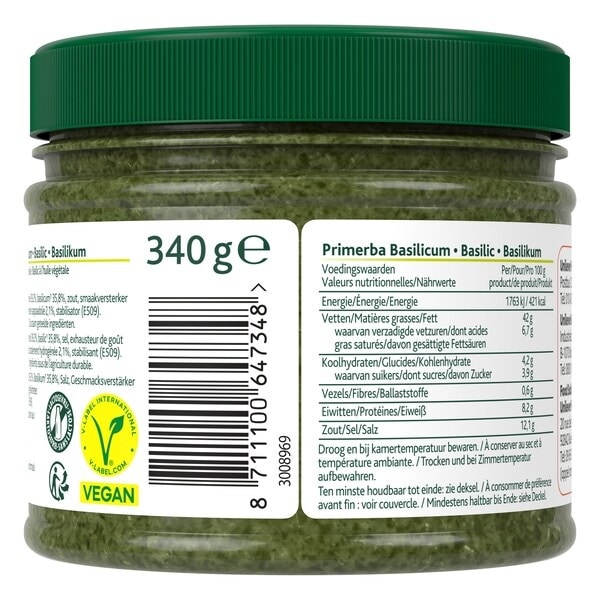 Knorr Primerba Basilic 340 g - 