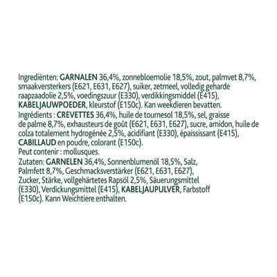 Knorr Primerba Glace de crevettes 340 g - 