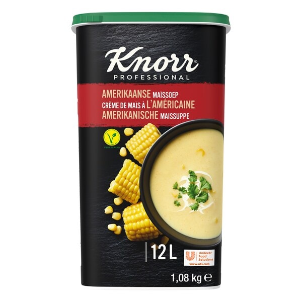 Knorr Professional Crème de Maïs à l'Américaine en Poudre 1.08 kg​ - 