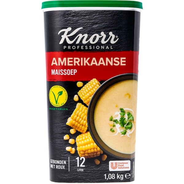 Knorr Professional Crème de Maïs à l'Américaine en Poudre 1.08 kg​ - 
