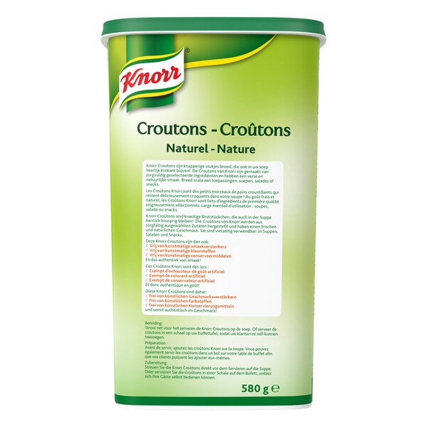Knorr Naturel Croûtons 580 g​ - 
