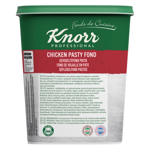 Knorr Professional Fonds de Cuisine Fond de Volaille en Pâte 1 kg - 