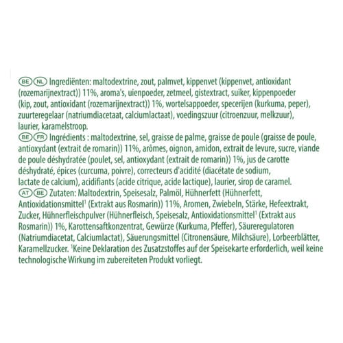 Knorr Professional Fonds de Cuisine Fond de Volaille en Pâte 1 kg - 