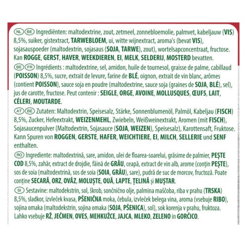 Knorr Professional Fonds de Cuisine Fond de Poisson en Pâte 1 kg - 