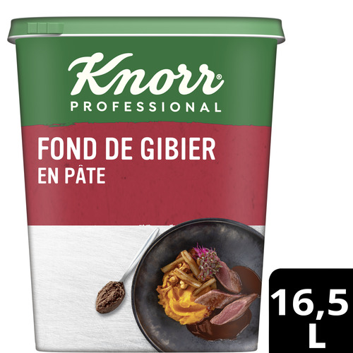 Knorr Professional Fonds de Cuisine Fond de Gibier en Pâte 1 kg - 