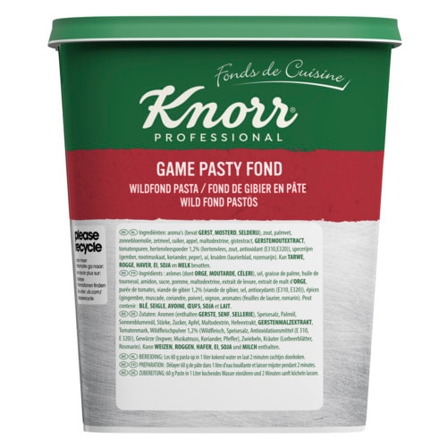 Knorr Professional Fonds de Cuisine Fond de Gibier en Pâte 1 kg - 