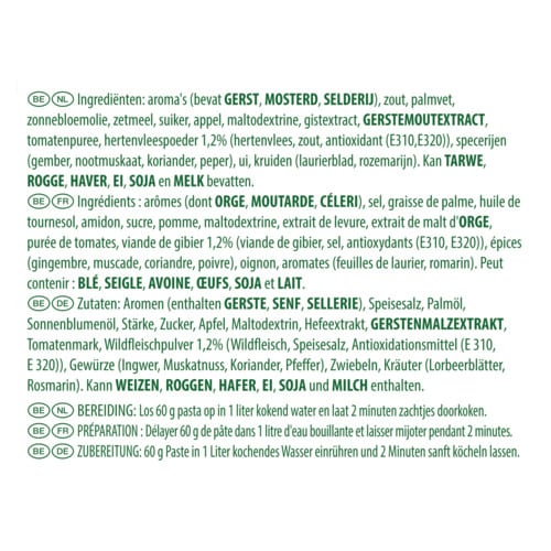 Knorr Professional Fonds de Cuisine Fond de Gibier en Pâte 1 kg - 