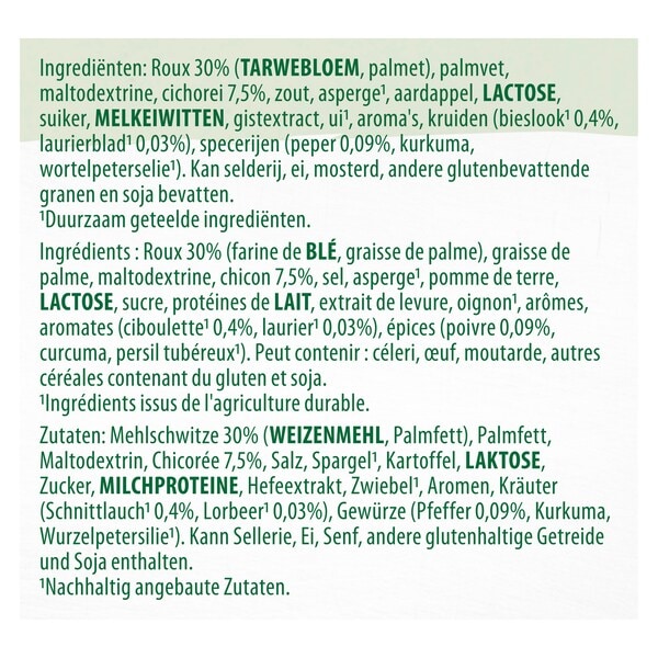 Knorr Professional Potage Belge aux chicons en Poudre 1.1 kg​ - 