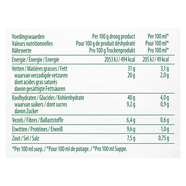 Knorr Professional Potage Belge aux chicons en Poudre 1.1 kg​ - 