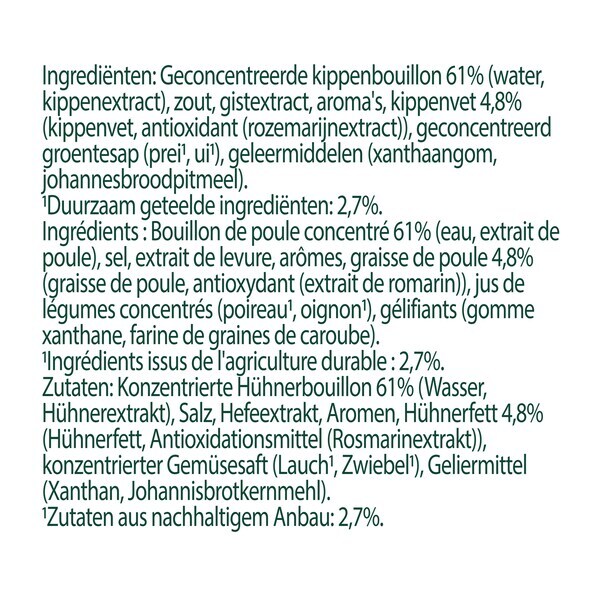 Knorr Professional Bouillon de Poule Gélifié 800 g - 