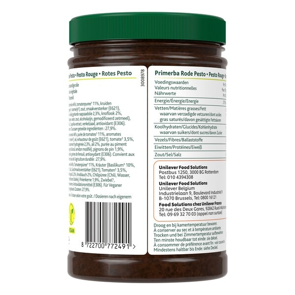 Knorr Primerba Pesto rouge 700 g - 
