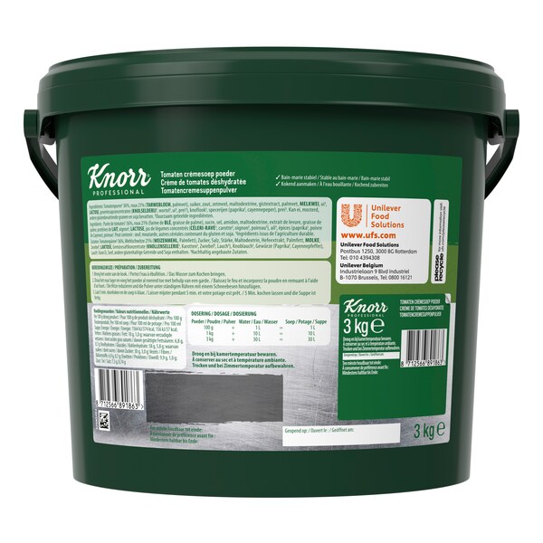 Knorr Professional Crème de Tomates en Poudre 3 kg​ - 