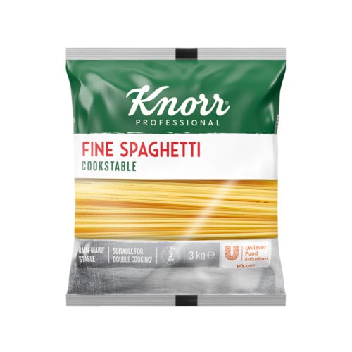 Knorr Professional Spaghetti fins Stables à la cuisson Pâtes 3 kg - 