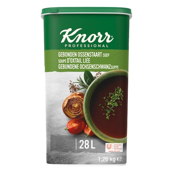 Knorr Professional Soupe d'Oxtail Liée en Poudre 1.26 kg​ - 