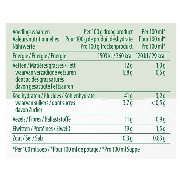 Knorr Professional Potage aux Pois et jambon 10 kg - 