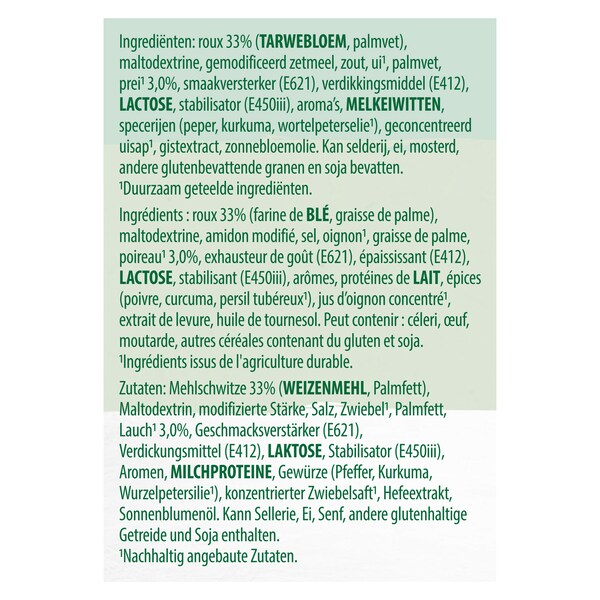 Knorr Professional Crème de Poireaux en Poudre 10 kg​ - 