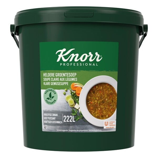 Knorr Professional Soupe Claire aux Légumes en Poudre 10 kg​ - 
