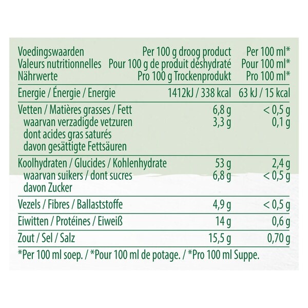 Knorr Professional Soupe Claire aux Légumes en Poudre 10 kg​ - 