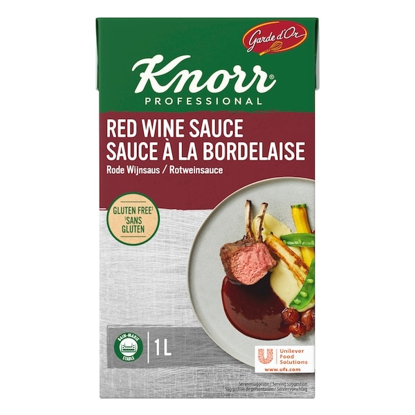 Knorr Professional Garde d’Or Sauce à la Bordelaise Liquide 1 L - 