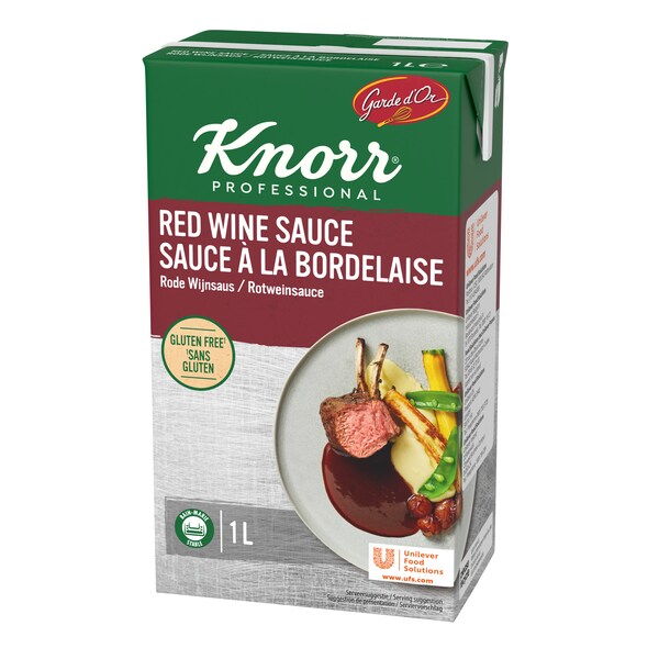 Knorr Professional Garde d’Or Sauce à la Bordelaise Liquide 1 L - 