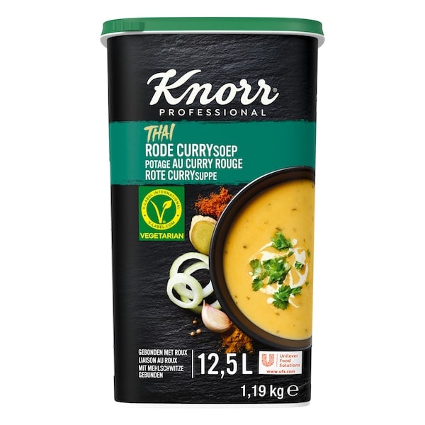 Knorr Potage au Curry Rouge Thai 1.19 kg - 