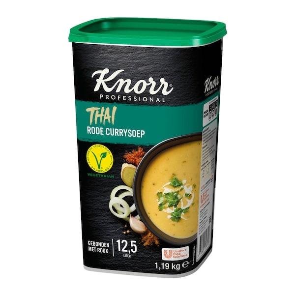 Knorr Potage au Curry Rouge Thai 1.19 kg - 