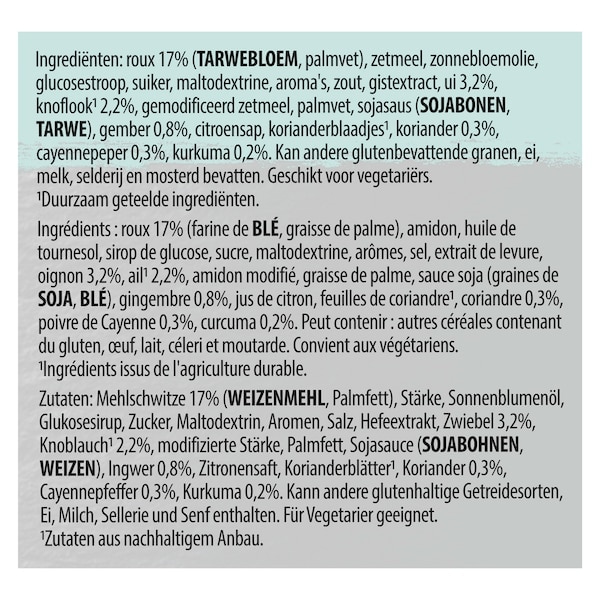 Knorr Potage au Curry Rouge Thai 1.19 kg - 