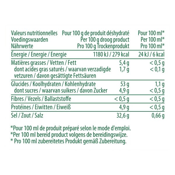 Knorr BIO Bouillon de Poule en Poudre 1 kg - 
