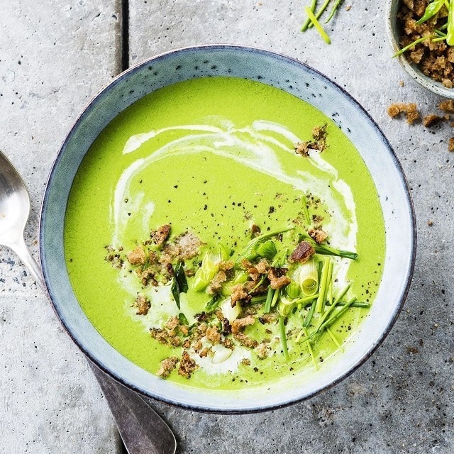 Plats classiques : Soupes à base de légumes