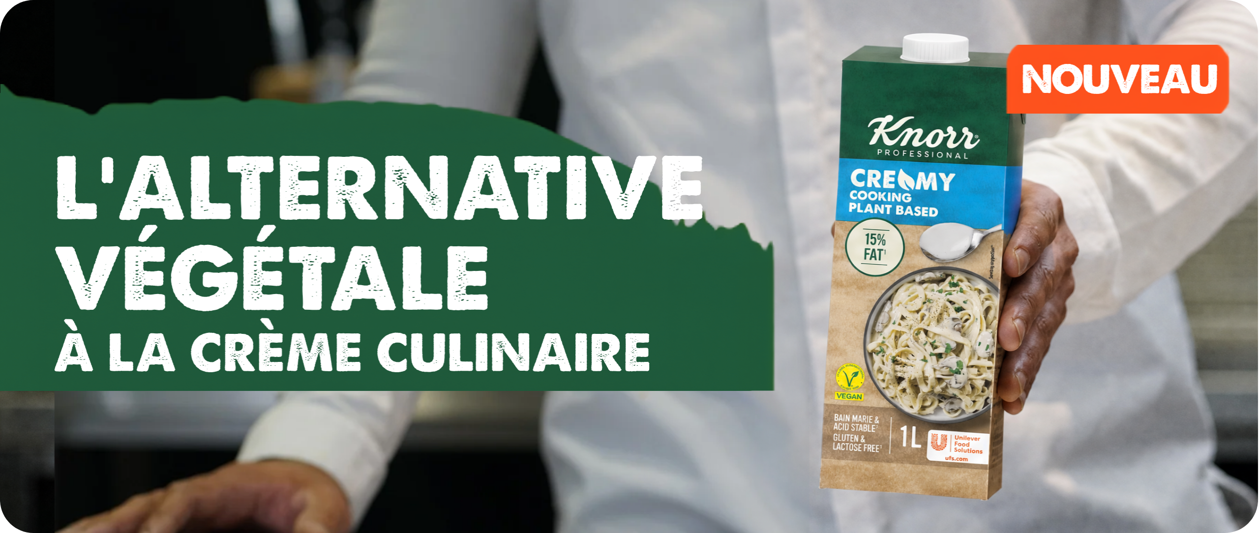 Knorr Professional - Alternative végétale à la crème végétale