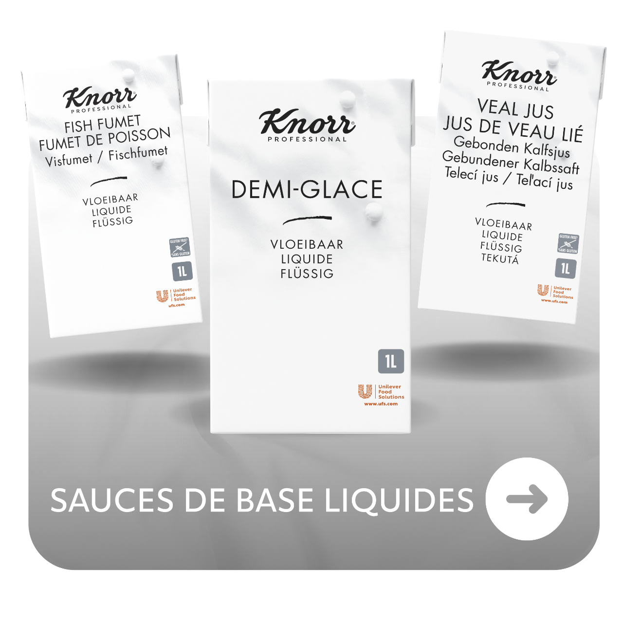 Knorr Professional Sauces de base liquides