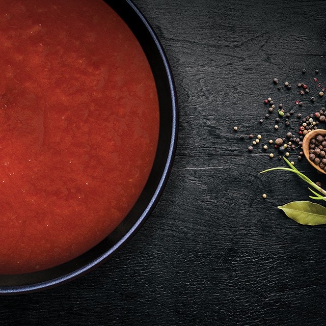Les sauces tomates de Knorr Professional