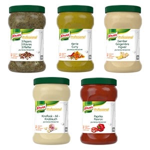 Les purées d'épices Knorr pour une saveur riche et intense