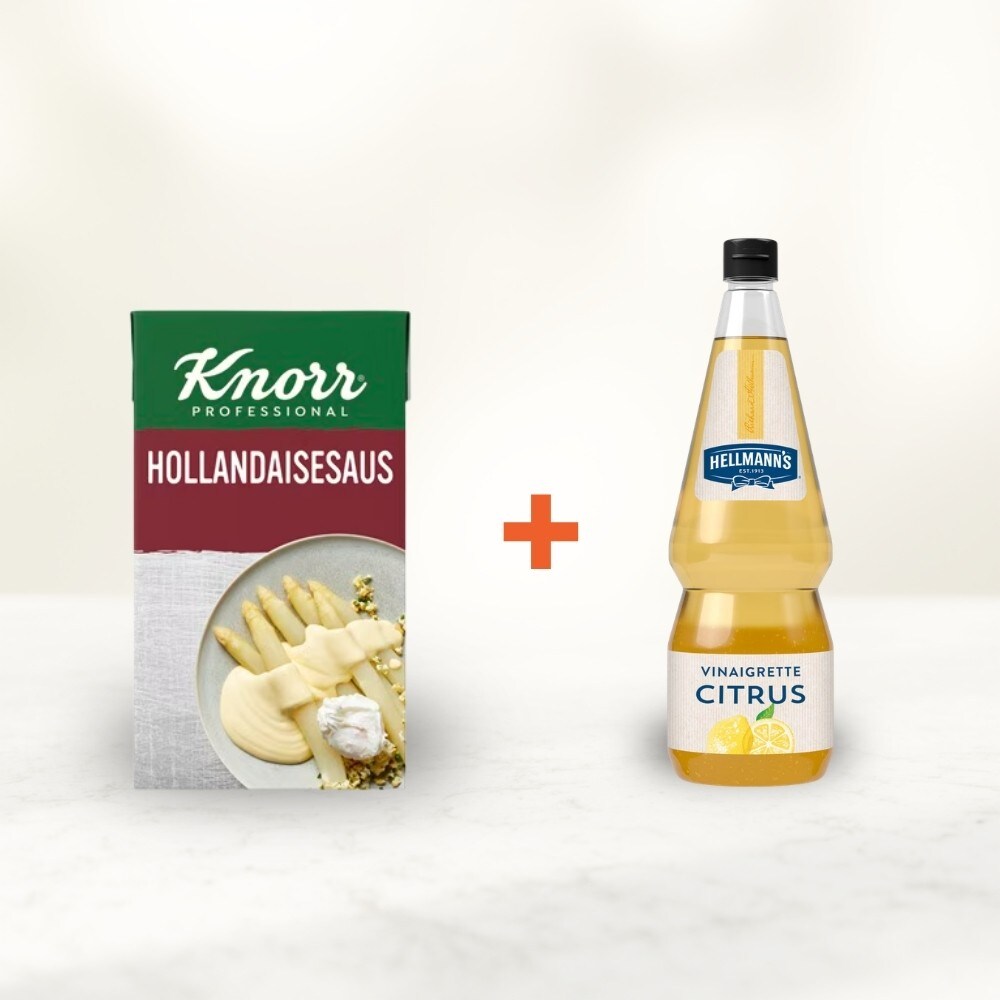 2. Garde D'or Hollandaise + Vinaigrette au citron Hellmann's