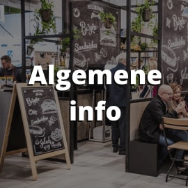 Bekijk hier onze meestgestelde vragen over 'Algemene info'.
