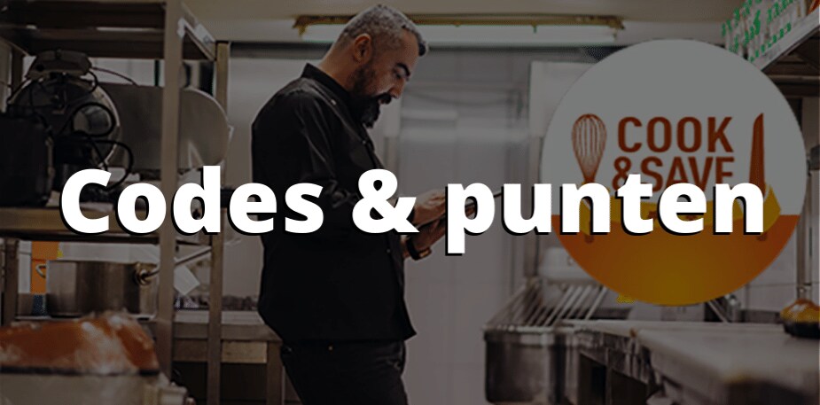 Bekijk hier de meestgestelde vragen over 'Codes en punten'.