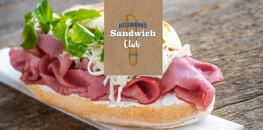 Ontvang het Hellmann's Sandwich Club-magazine